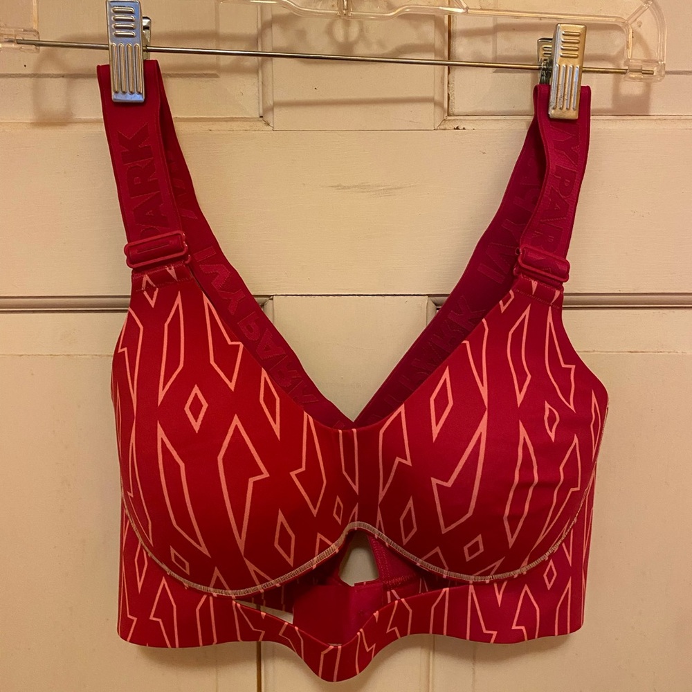 Adidas x Ivy Park pink cutout bra Small EUC